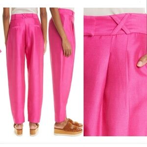 Alemais Blaire Cotton & Silk Pants